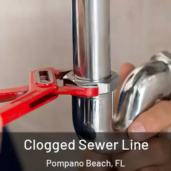  Clogged Sewer Line Pompano Beach, FL