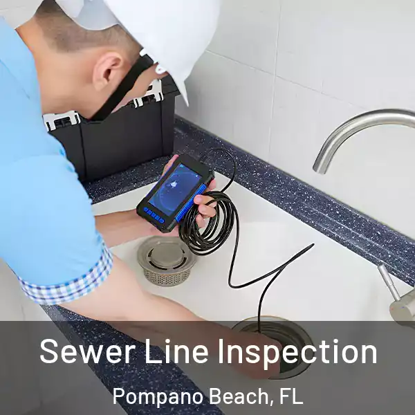  Sewer Line Inspection Pompano Beach, FL